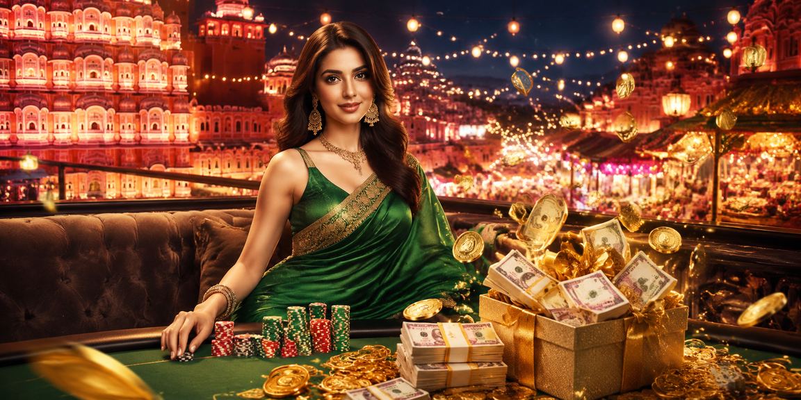 Traditional Indian backdrop for 22654 casino and betting